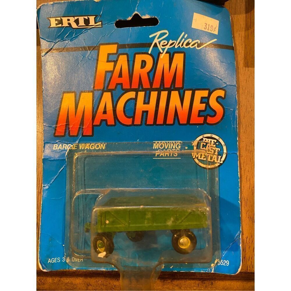 Vintage ERTL Barge Wagon  1990 Die Cast Brand New